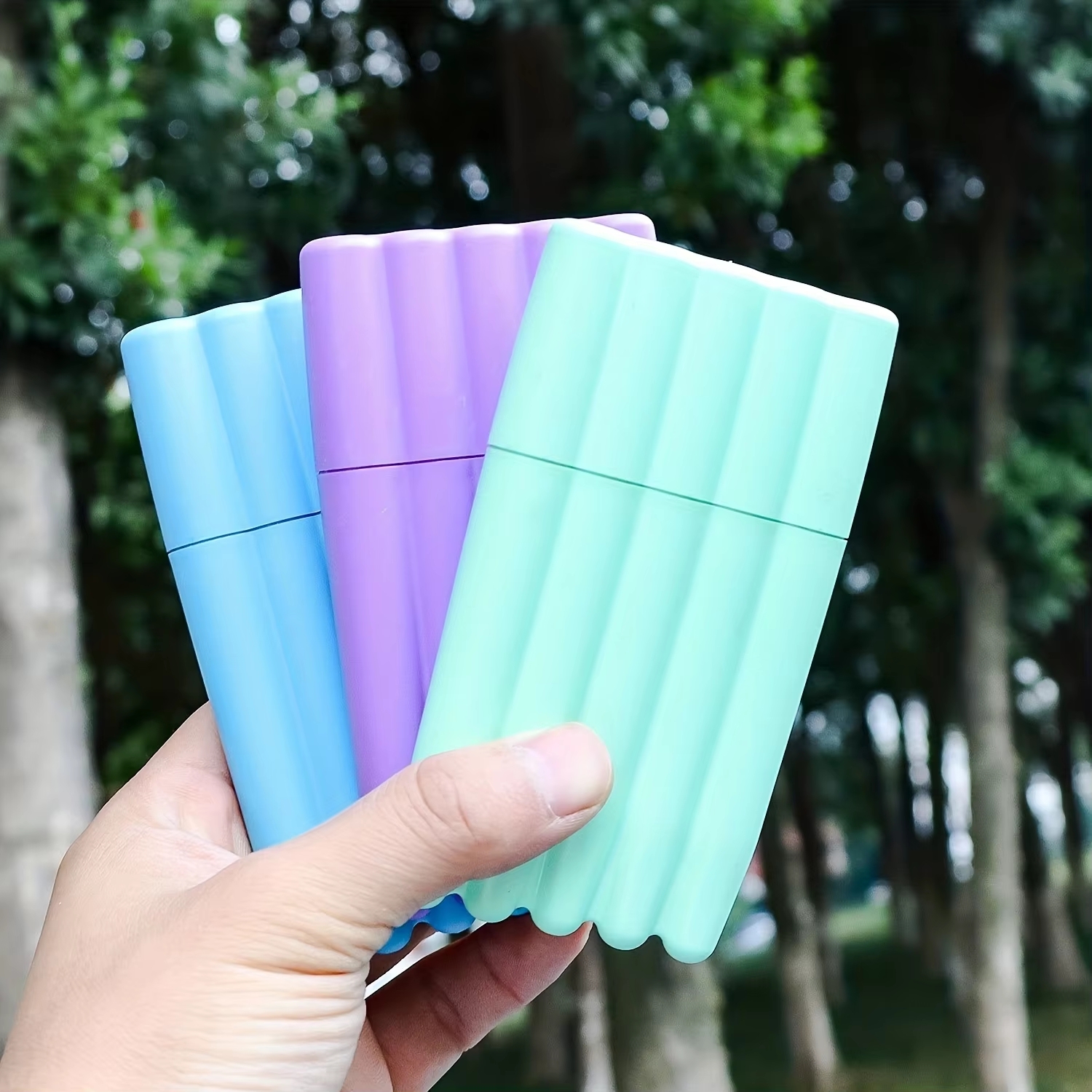 5 pack plastic tube packaging